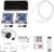 Kit de enfriador de CPU líquido todo en uno, bloque de CPU/GPU + depósito de agua cilíndrico + bomba de agua + disipador de calor de 240 mm + manguera transparente + equipo de ventilador de LED Kit
