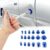 Kit Extractor Abolladuras Coche,19pcs Kit Dent Repair Herramientas,Kit Eliminador Abolladuras Carrocería,Herratamientas Reparación Reparador Abolladuras Tool Pluma Reparación Abolladuras