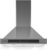 Klarstein Zelda 60 Campana extractora – Extractor de pared, 60 cm, 3 niveles, Capacidad máx 620 m³/h, Panel táctil, Temporizador hasta 5 min, Vidrio de seguridad, Acero inoxidable, Plateado