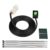 KSTE Indicador Engranaje, Indicador de Engranajes Motocicleta ECU Plug Monte 6, Indicador de Velocidad de Engranajes Digital, la Palanca de Cambios de Pantalla Compatible with Kawasaki.