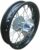 Llanta de acero de 14 pulgadas trasera negra adecuada para casi todos los modelos con eje de 12 mm Dirt Bike, Pit Bike, XMOTOS, Motocross (Negro)