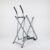 Máquina elíptica de entrenamiento cruzado, para uso en gimnasio en casa, bicicleta estática plegable, doble entrenador cardiovascular vertical