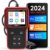 OBD2 Diagnosis Herramienta de Diagnóstico, V302 Diagnosis Coche Lector de Códigos de Vehículos, Escáner OBD2 para Coche, Lector de Código para Todos los Coches del protocolo OBDII