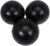 Obut Match – Bolas de petanca negras (diámetro: 72 mm)