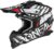 O’NEAL | Casco de Motocross | MX Enduro | Norma de Seguridad ECE 22.06, Aberturas de ventilación para una refrigeración óptima | Casco 2SRS Glitch V.23 | Adulto | Negro Blanco | Talla L (59/60 cm)