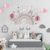 Pegatina de Pared Infantil Arcoíris Adhesivos Pared Decorativos Pegatina Mural Dormitorio Sala de Estar Cuarto de los Niños
