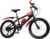 Pinuox Bicicleta de montaña para niños de 20 pulgadas, 7 marchas, bicicleta de montaña para niños y niñas, bicicleta de montaña ajustable con soporte para botellas y guardabarros