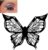 Pipihome Butterfly Plantilla Eyeliner, Plantilla Delineador de Ojos, Plantillas Eyeliner Ojos Reutilizables, Kit Aplicador Delineador de Ojos Para Principiantes y Profesionales (A)