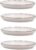 Quid Duna 4 Plato Postre Cerámico 20×2,5cm