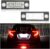 RANJIMA Luces LED para matrícula, 2 unidades, 6500 K, luz trasera, sin errores, 12 V, para V-W Caddy-MK3 Transporter T5 Golf Pasat B5.5 B6 Jettaa