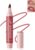 Rotulador Para Labios Mate Impermeable, 1 Colour Lip Marker, Efecto Tatuaje Natural De Muy Larga Duración, Delineador De Labios No-Transfer, Lápiz Labios Regalo De Maquillajepara Mujeres, Color Rosa