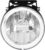 S SUMEX 3401702 Juego Faros Compact Redondos Anti Niebla Blanco Diseño Compacto y Elegante
