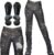 SHUOJIA Pantalones vaqueros de moto para mujer, pantalones vaqueros de camuflaje con malla transpirable y protectores extraíbles de cadera y rodilla (Green,M)