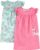 Simple Joys by Carter’s Nightgowns (Pack de 2) para Niñas