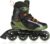 Spokey MrFIT & MrsFIT Patines en línea para Hombre y Mujer con Triple Sistema de Bloqueo, Talla 36-46, Material de Calzado Ligero y Transpirable, Ruedas 82A, Carbono ABEC7