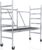 Stuver Scout Z 190 Andamio 3 metros – [Ahorra espacio] Andamios plegables aluminio – Andamios de obra – Andamios de aluminio – Andamio con ruedas – Rueda andamio – Andamios plegables