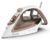 Tefal FV5780 Easygliss Eco – Plancha de vapor (2800 W, 240 g/min, vapor automático, 50 g/min, vapor vertical, suela Durilium AirGlide, 88% reciclable, mocha/blanco)