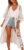 Traje de baño para mujer, kimono largo, vestido de playa, bikini de encaje floral, ropa de protección solar