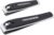 TWEEZERMAN Cortauñas Combo Clipper Set (2 piezas, Corte preciso de las uñas de manos y pies, Resistente para uñas fuertes), Negro