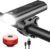 Wasafire Luz Trasera De Bicicleta Inteligente Recargable USB, Luz De Freno Super Brillante Rojo Luz Led Bici Impermeable, Faro Trasero Bici