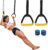 WLTYSM Anillo de Gimnasia Anillos de Gimnasia con Correas Ajustables for Adultos y niños, Entrenamiento de Fuerza de Cuerpo Completo, dominadas, Ejercicio físico (Color : 0.5m-Folded Length)