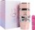 Yara Rosa Perfume Árabe, Lattafa Original 100ML – Incluye Atomizador 5ml – Lacosvi Recargable De Perfume Dulce de Frutas Tropicales, Vainilla y Sándalo – Regalo para Mujer