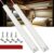 Zenovate Barra LED 12V, 2PCS 10W 120 LED Iluminación Interior del Coche, Luces LED 12V con Interruptor, 1600LM Tubo Lámpara para Camper, Caravana, Autobús, Barco